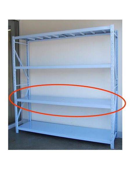 Οριζόντιο ράφι ραφιέρας ΤΙΤΑΝ 200x50εκ