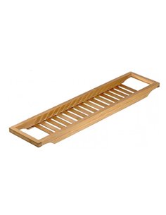 Ράφι μπάνιου για τη μπανιέρα από bamboo 64,5x15,5xY3,8εκ.