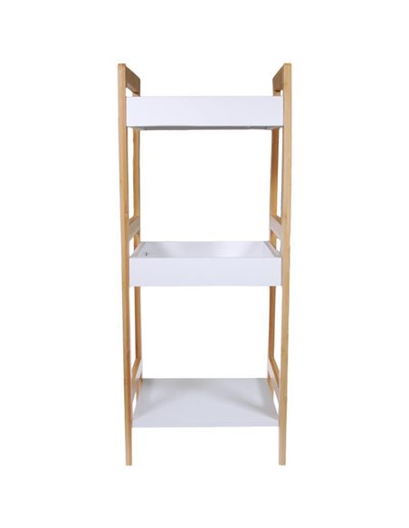 Ραφιέρα ξύλινη Nextdeco με 3 ράφια Υ72x29,5x28,5εκ.
