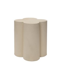 Σκαμπό μεταλλικό ματ Nextdeco μπεζ Y40x37x37εκ.