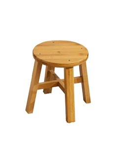 Σκαμπό Nextdeco από bamboo Υ27xØ30εκ.