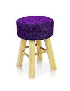 Σκαμπό μωβ Υ44Ø30 εκ.