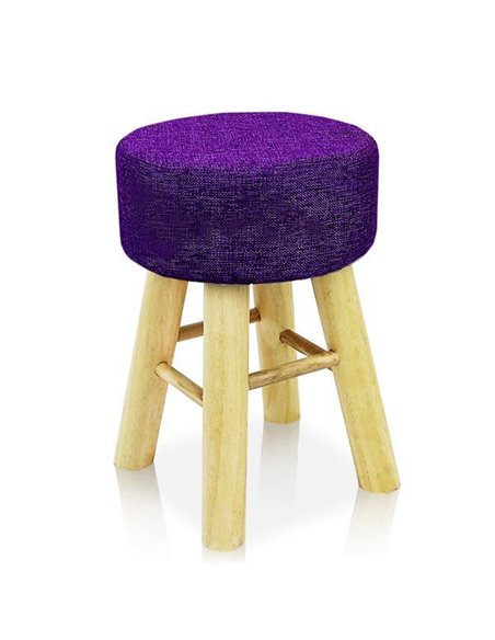 Σκαμπό μωβ Υ44Ø30 εκ.