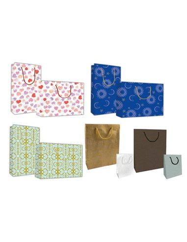 Νext χάρτινη τσάντα Υ22x16,5x6εκ. κοκτέηλ