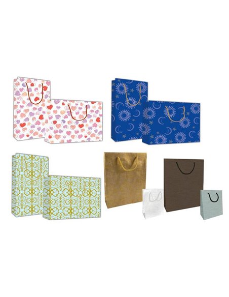 Νext χάρτινη τσάντα Υ22x16,5x6εκ. κοκτέηλ