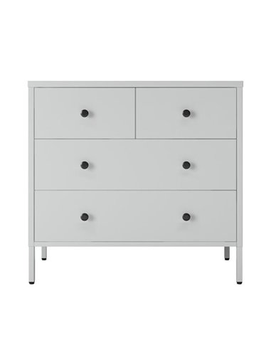 Ραφιέρα μεταλλική Nextdeco με 3 συρτάρια Υ82x83x40εκ.