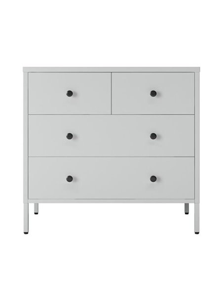 Ραφιέρα μεταλλική Nextdeco με 3 συρτάρια Υ82x83x40εκ.