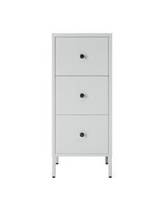 Ραφιέρα μεταλλική Nextdeco με 3 συρτάρια Υ102x43x40εκ.