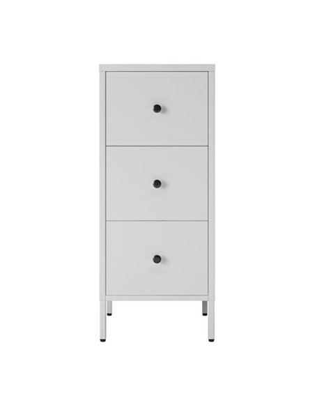 Ραφιέρα μεταλλική Nextdeco με 3 συρτάρια Υ102x43x40εκ.