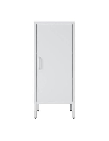 Ντουλάπι μεταλλικό Nextdeco λευκό Υ102x42x35εκ