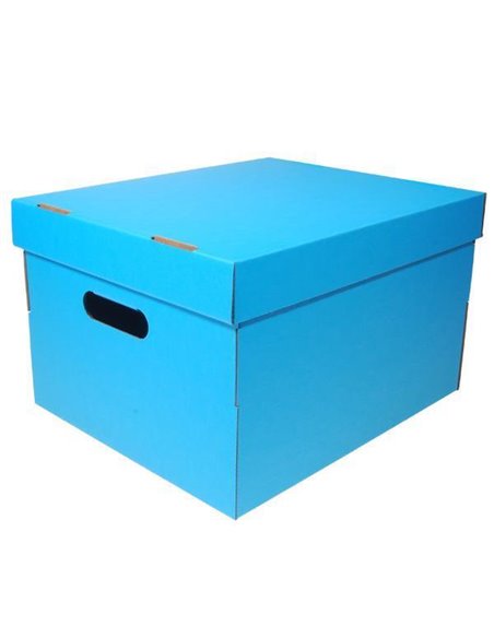 Νext κουτί colors γαλάζιο Α4 Υ19x30x25,5εκ.