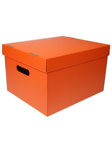 Νext κουτί colors πορτοκαλί Α4 Υ19x30x25,5εκ.