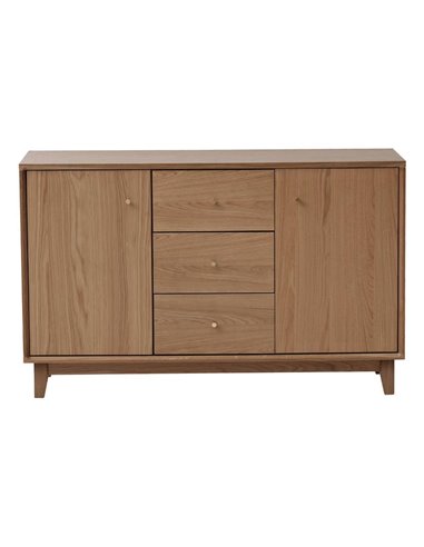 Μπουφές Nextdeco μασίφ ξύλο δρυός Υ75x120x40εκ.