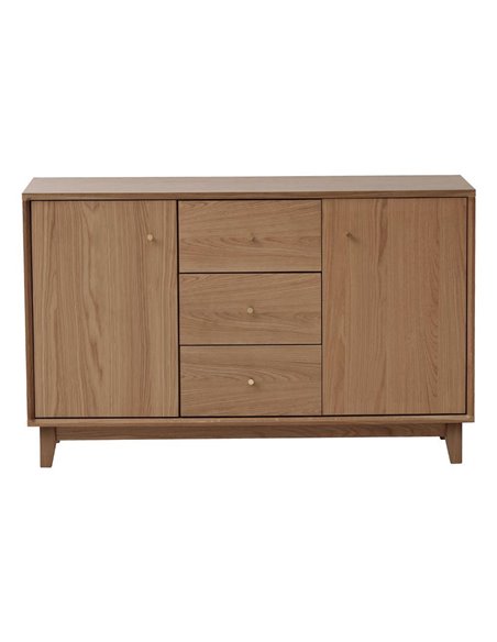 Μπουφές Nextdeco μασίφ ξύλο δρυός Υ75x120x40εκ.