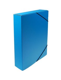 Νext κουτί με λάστιχο colors γαλάζιο Υ33.5x25x3εκ.