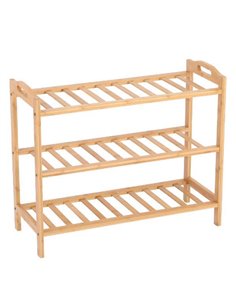 Παπουτσοθήκη bamboo 9 ζευγαριών 65x26x54εκ.