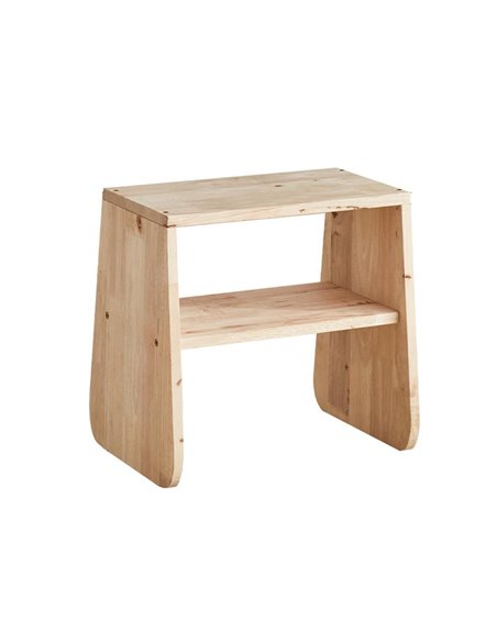 Έπιπλο πολλαπλών χρήσεων Nextdeco Natural μασίφ ξύλο 43,5x45x33εκ.