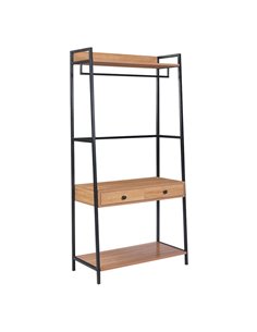 Κρεμάστρα ρούχων Nextdeco Υ169x84x40εκ δύο συρτάρια.