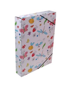 Νext κουτί με λάστιχο "Έντομα" Υ33.5x25x5εκ.