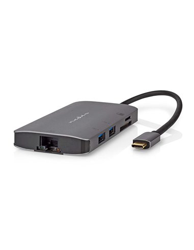 NEDIS CCBW64240AT02 USB MULTI-PORT ADAPTER 5Gbps 0.20m ANTHRACITE