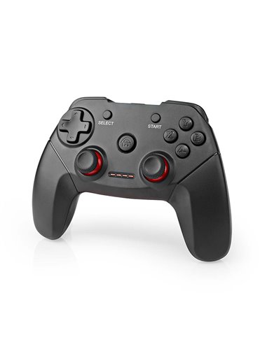 NEDIS GGPDW110BK WIRELESS GAMEPAD BATTERY POWERED NUMBER OF BUTTONS: 11 BLACK