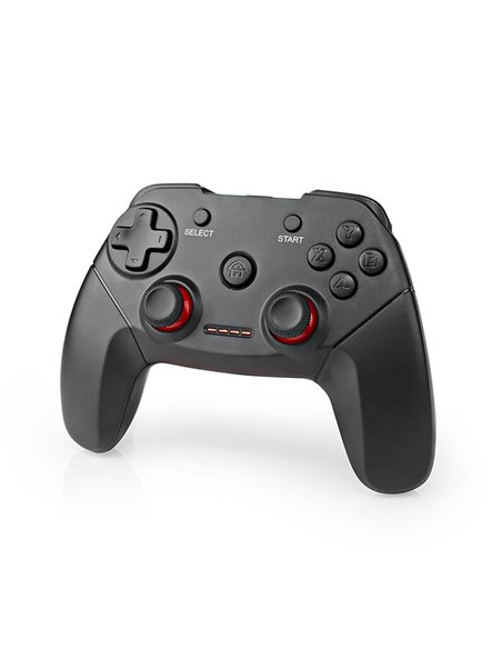 NEDIS GGPDW110BK WIRELESS GAMEPAD BATTERY POWERED NUMBER OF BUTTONS: 11 BLACK