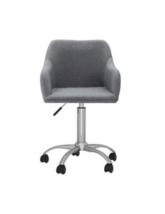 Καρέκλα γραφείου υφασμάτινη Nextdeco Jasper γκρι Υ88-78x54x54 εκ