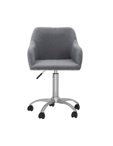 Καρέκλα γραφείου υφασμάτινη Nextdeco Jasper γκρι Υ88-78x54x54 εκ