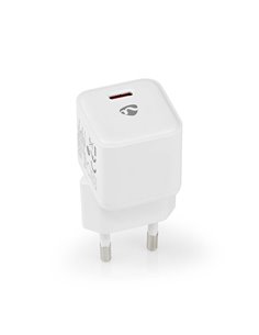 NEDIS WCMPD20W100WT WALL CHARGER 1.67 / 2.22 / 3.0A NUMBER OF OUTPUTS x 1 USB-C 20W