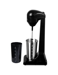 LIFE MYFRAPPE INOX PUSH 100W DRINK MIXER WITH PUSH BUTTON, BLACK COLOR