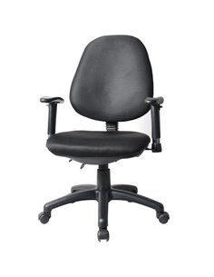 Καρέκλα γραφείου τροχήλατη Nextdeco μαύρη 107x63x61εκ