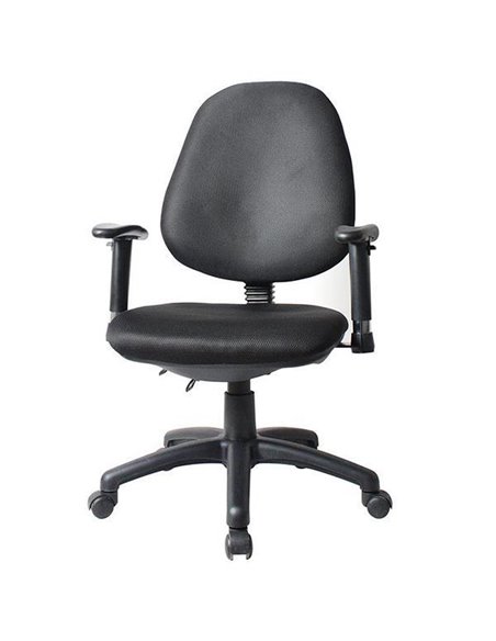 Καρέκλα γραφείου τροχήλατη Nextdeco μαύρη 107x63x61εκ