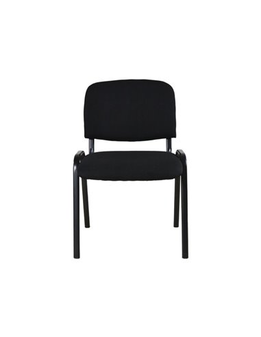 Καρέκλα επισκέπτη Nextdeco μαύρη Υ81,5x58x54,5εκ.