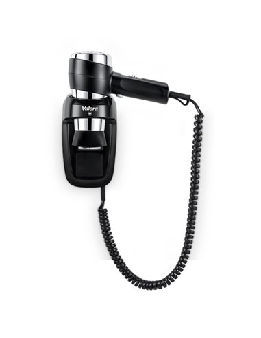 VALERA ACTION PROTECT 1600 BLACK WALL-MOUNTED HAIRDRYER