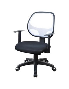 Καρέκλα γραφείου τροχήλατη Nextdeco μαύρη  99χ60x63εκ.