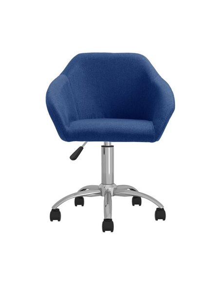 Καρέκλα γραφείου υφασμάτινη Nextdeco Jasper μπλε - πετρόλ

 Υ88-78x54x54 εκ