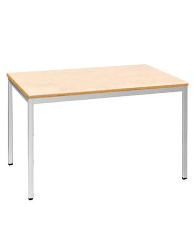 Τραπέζι γραφείο μεταλλικό Nextdeco γκρι Υ75x120x80εκ.