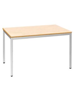 Τραπέζι γραφείο μεταλλικό Nextdeco καφέ Υ75x140x80εκ