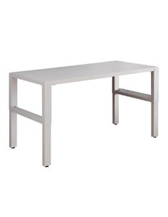Γραφείο μεταλλικό Nextdeco ρυθμιζόμενο καθ`ύψος λευκό Y62-75x120x58,5εκ.