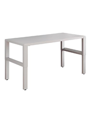 Γραφείο μεταλλικό Nextdeco ρυθμιζόμενο καθ`ύψος λευκό Y62-75x120x58,5εκ.