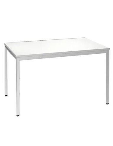 Τραπέζι γραφείο μεταλλικό Nextdeco γκρι Υ75x140x80εκ