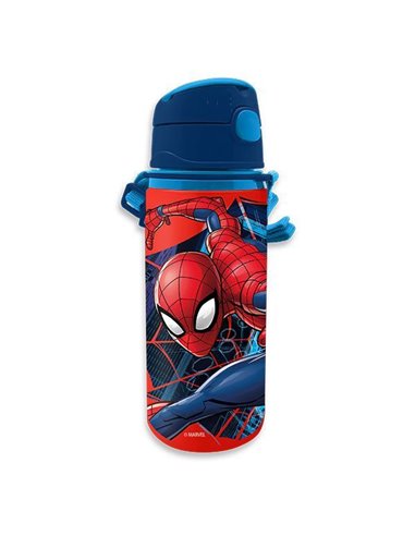 Παγούρι αλουμινίου "Spiderman" 600ml με λουράκι