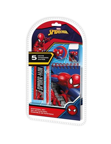 Σχολικό σετ "Spiderman" Υ26x15x2εκ.