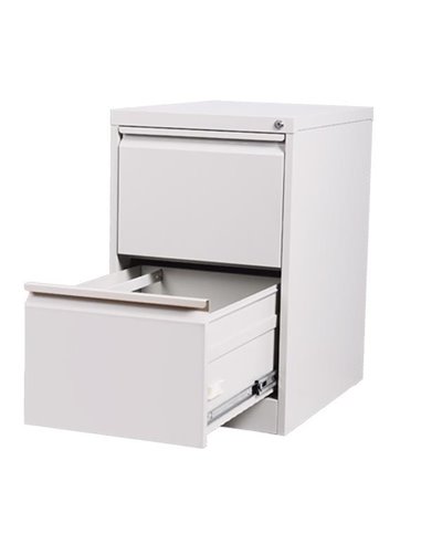 Συρταριέρα κρεμαστών φακέλων Nextdeco γκρι 2 συρτάρια Υ73,1x46x62εκ.