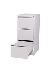 Συρταριέρα κρεμαστών φακέλων Nextdeco γκρι 3 συρτάρια Υ103,1x46x62εκ.