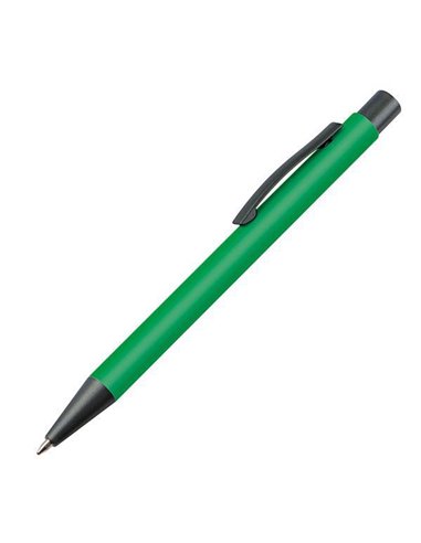Στυλό πλαστικό πράσινο με μεταλλικό κλιπ Υ14xØ1εκ.