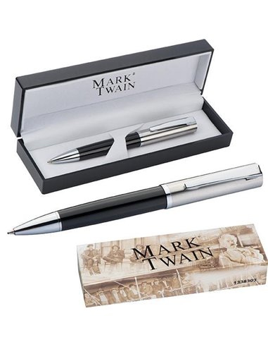 Στυλό πολυτελείας από μέταλλο, με κλιπ σε πολυτελές κουτί δώρου Υ13,8xØ1,2εκ.