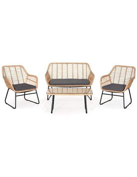 Florida set εξωτερικού χώρου Nextdeco 4τμχ.