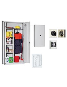 Μεταλλική ντουλάπα Υ180x80x38εκ.