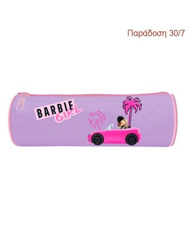 Bagtrotter κασετίνα βαρελάκι "Barbie" 22x7x7εκ.